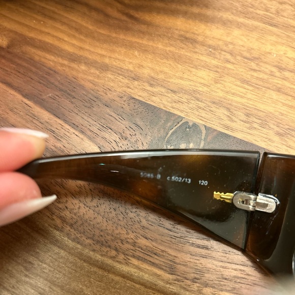 Y2K Vintage Chanel Sunglasses- Authentic - Brown Turtle Shell - Picture 7 of 11